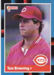 1988 Donruss Baseball Cards    063      Tom Browning